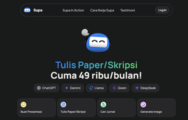 Supa AI: Solusi Modern untuk Profesional, Pelajar, dan Freelancer